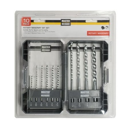 Disston MM 10PC Rot MAS Bit Set 702595
